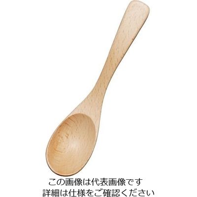 丸十 ブナ カレースプーン V-045 1個 64-2538-72（直送品）