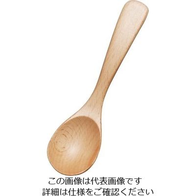 丸十 ブナ スープスプーン V-047 1個 64-2538-74（直送品）