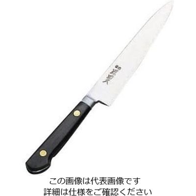 エムテートリマツ 助久日本鋼ツバ付ペティーナイフ 大 1個 64-3247-83（直送品）