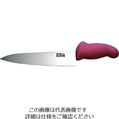 レーベン（LEBEN） ののじUDザク切り包丁 赤 LUZ-P018R 1個 64-3248-50（直送品）