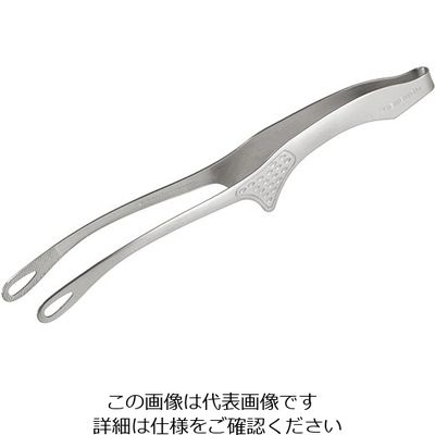 丸山ステンレス 焼肉トング 足付 大26cm シルバー 11813013 1個 64-3940-94（直送品）