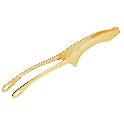 丸山ステンレス 焼肉トング 足付 大26cm ゴールド 11813015 1個 64-3940-95（直送品）