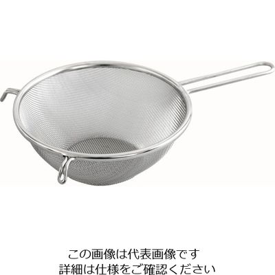 サンクラフト（SUNCRAFT） ステンレスストレーナー 19cm JQ-12 1個 64-3964-76（直送品）