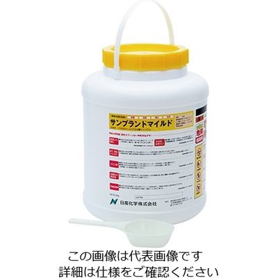 アズワン サンプラントマイルド 2.5kg 大箱(塩素系低腐食性 除菌・消臭・漂白・洗浄剤) 64-4012-70 1箱(4本)（直送品）