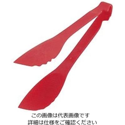 遠藤商事 TKG マジックサービングトング 16cm レッド 64-4184-35 1個（直送品）