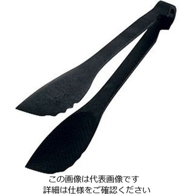 遠藤商事 TKG マジックサービングトング 20cm ブラック 64-4184-50 1個（直送品）