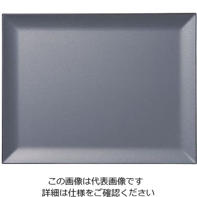 台和 超耐熱ABSノンスリップスマートトレー ライトグレー 64-4188-90 1個（直送品）