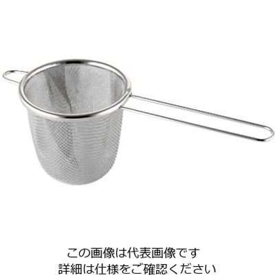 佐藤金属興業 18ー8シンプル深型茶こし2重アミ 大 64-4189-15 1個（直送品）