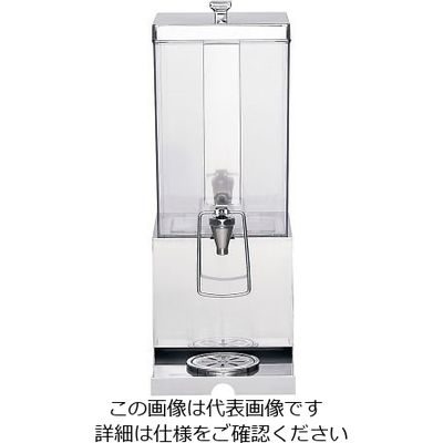 三宝産業 KINGO スクエアジュースディスペンサー 10L F19401-10 1個 64-4189-38（直送品）