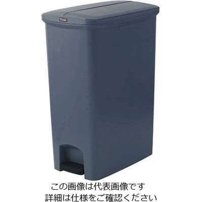 Trust ステップオンコンテナ スリム(左右開き)グレー 1303 1個 64-4199-81（直送品）