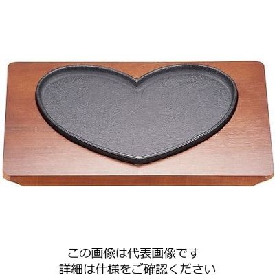 アズワン ハートのステーキ皿 64-4203-37 1個（直送品）