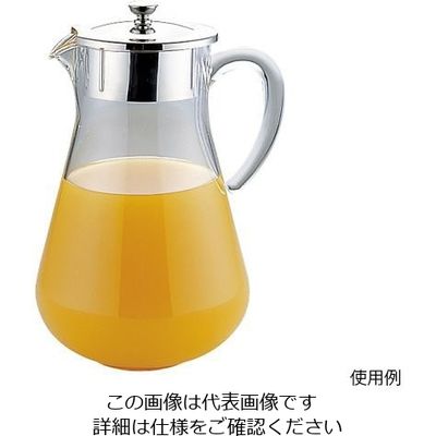 三宝産業 PC ウォーターピッチャー(氷止付)1.9L 3030875 1個 64-4203-58（直送品）