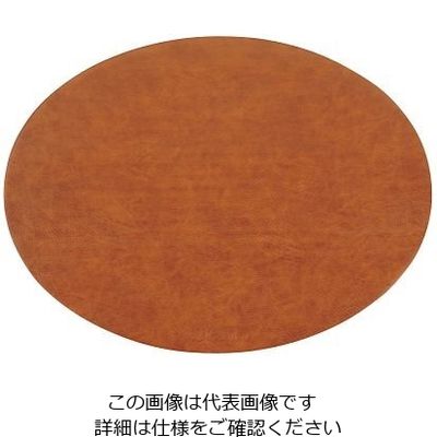 アズワン プレースマット トロジャ オーバル キャラメル 64-4203-68 1個（直送品）