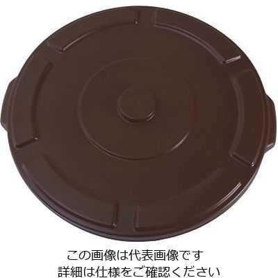 Trust ラウンドコンテナ用蓋 ブラウン(1012用) 1612 1個 64-4200-86（直送品）