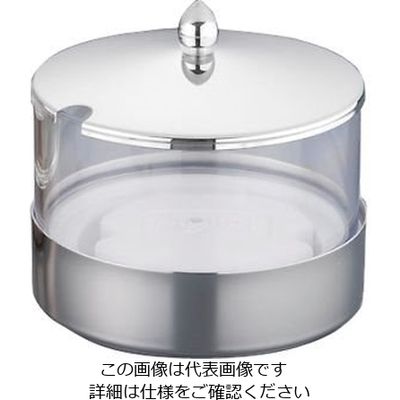 Contacto Bander フレッシュディッシュ ステン (切込付蓋) EFC-015E 1個 64-4202-45（直送品）