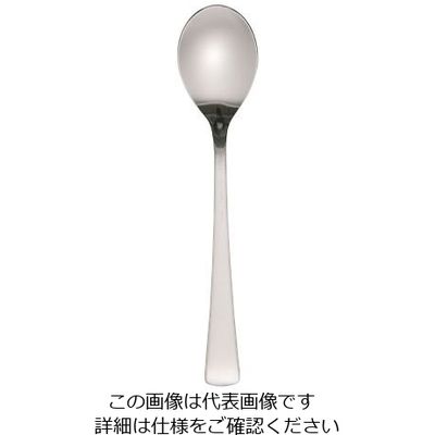 遠藤商事 18ー0 スムース ジュニアスプーン 64-4202-94 1個（直送品）