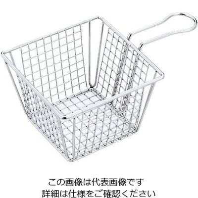 三宝産業 ステンレス ワイヤーバスケット 大 64-4203-09 1個（直送品）