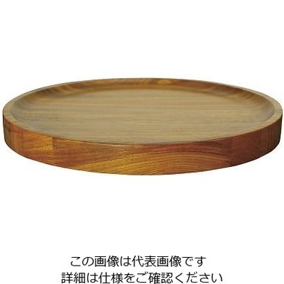 アズワン ケヤキ バラエティープレート(WP仕様) 25.5cm 64-4203-21 1個（直送品）
