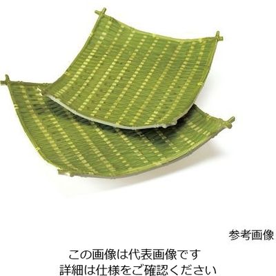 萬洋 竹風メラミンプレート青 四海波 小 64-4204-56 1個（直送品）