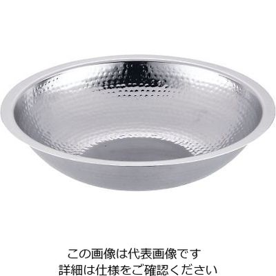 三宝産業 UKステンレスうどんすき鍋 ツチ目入 30cm 64-4204-72 1個（直送品）