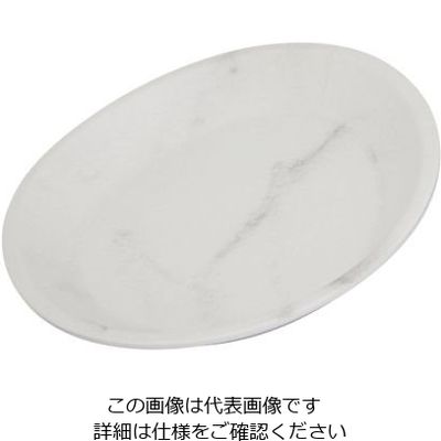 カーライルフードサービスプロダクツ リッジ・ディナーウェア クーププレート マーブル 53101 1個 64-4205-05（直送品）