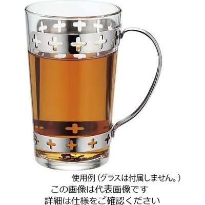 三宝産業 UK18ー8グラスホルダー クリスタル 64-4205-82 1個（直送品）