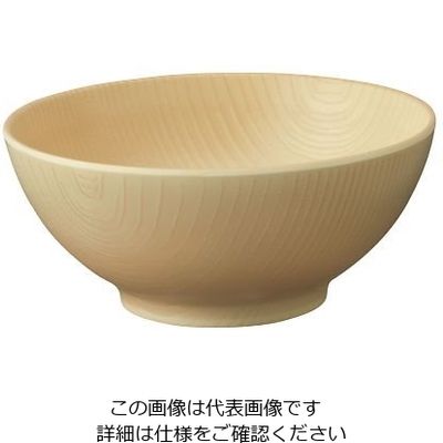 台和 ウォールナ ボール 17cm ナチュラル 64-4205-89 1個（直送品）