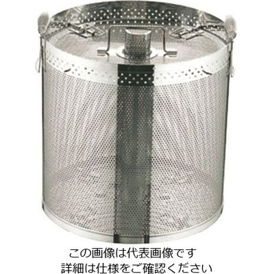 三宝産業 UK18ー8パンチング スープ取りカゴ 36cm 609303 1個 63-7293-51（直送品）