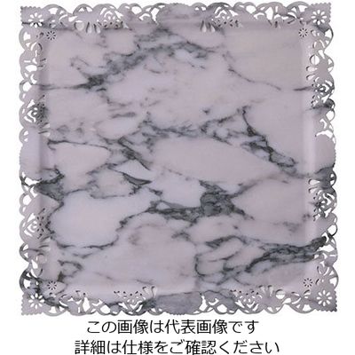 遠藤商事 デコラプレート アンスール 25枚入 マーブル 50 1セット(25枚) 63-5705-16（直送品）