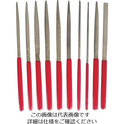 ヤマグチ 組ヤスリセット10本組中目 ST010-02 1組(10本) 811-6860（直送品）