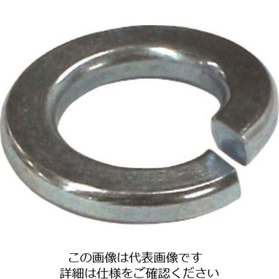 コノエ 鉄 ユニクロ ばね座金 スプリングワッシャー M12 (550個入) SW-SS-6U-12 1箱(550個) 215-1546（直送品）