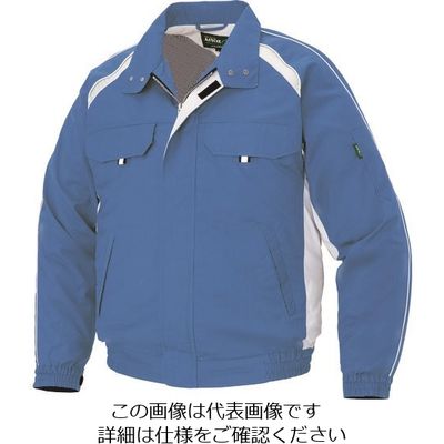 アイトス 長袖ブルゾン(空調服TM)(男女兼用) ロイヤルブルー 4L 1799-006-4L 1着 143-6602（直送品）