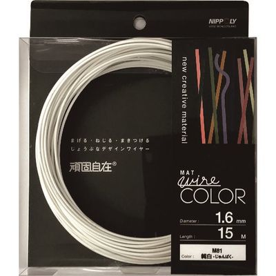 日本化線 ダイドーハント 頑固自在 純白 (ジュンパク) 1.6x15M 22381681 1パック(1巻) 226-0747（直送品）