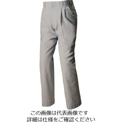 アイトス ワークパンツ(2タック)(男女兼用) シルバーグレー 88 1650-003-88 1着 143-0243（直送品）