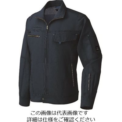 アイトス 長袖サマーブルゾン(男女兼用) ディープネイビー LL 30430-018-LL 1着 145-3397（直送品）