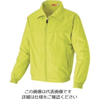 アイトス 裏メッシュブルゾン(男女兼用) イエロー 5L 2663-019-5L 1着 144-8434（直送品）
