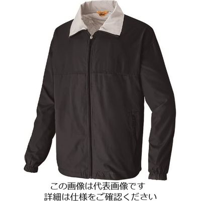 アイトス 裏メッシュジャケット(男女兼用) ブラック 6L 2665-010-6L 1着 145-0058（直送品）