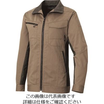 アイトス レディース長袖サマーブルゾン モカ 3L 30640-024-3L 1着 143-6088（直送品）