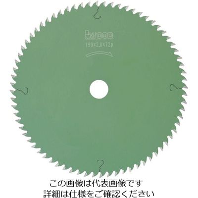 小山金属工業所 アイウッド スライドマルノコ用チップソー フッ素コーティング Φ255 99297 1枚 827-5516（直送品）