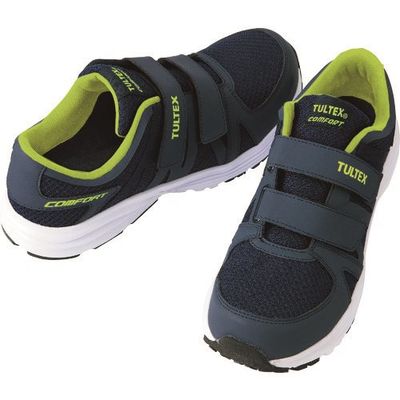 アイトス 軽量セーフティシューズ(マジックテープタイプ)ネイビー 22.5cm AZ51651-008-22.5 1足 175-0041（直送品）