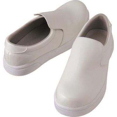 アイトス 耐滑コックシューズ GRIPMAX 23.5 先芯入り ホワイト AZ4441-001-23.5 1足 217-0133（直送品）