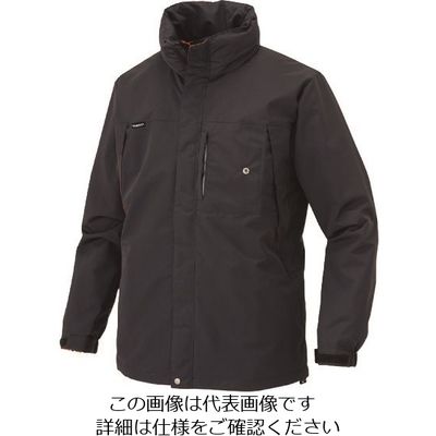 アイトス DIAPLEX 2層レインジャケット ブラック AZ56315-010-SS 1着 226-1528（直送品）