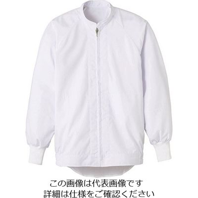 サーヴォ サンペックス 長袖ジャンパー ホワイト FAP-2719-LL 1着 204-0279（直送品）