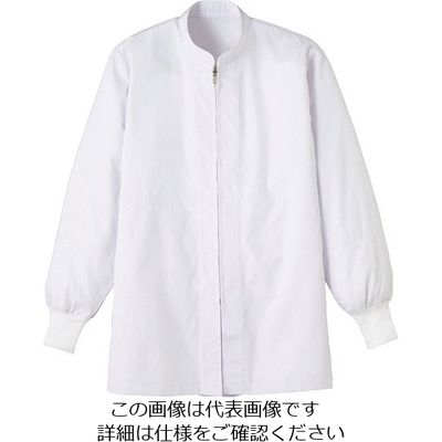 サーヴォ サンペックス 長袖コート 白 FAP-2718-S 1着 204-5020（直送品）