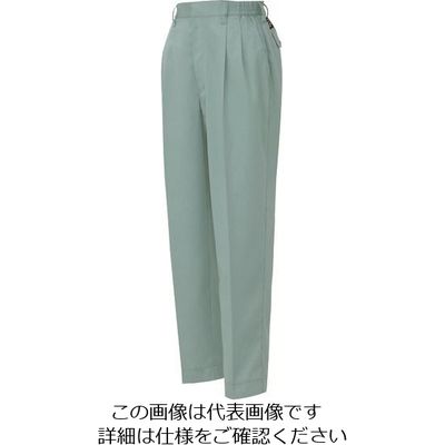 アイトス レディースシャーリングパンツ(2タック) サファイアブルー 5L 5373-072-5L 1着 138-0922（直送品）