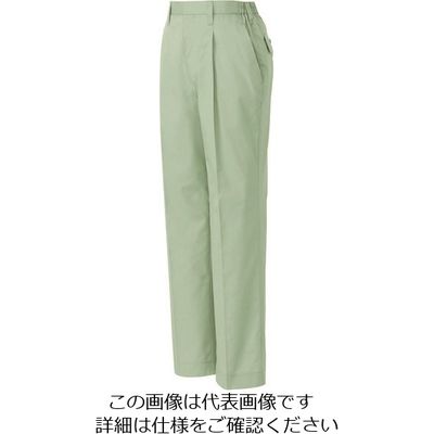 アイトス レディーススタイリッシュパンツ(1タック) グリーン 4L 5318-015-4L 1着 145-2562（直送品）