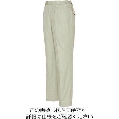アイトス シャーリングワークパンツ(2タック)(男女兼用) アースグリーン L 5532-005-L 1着 138-7253（直送品）