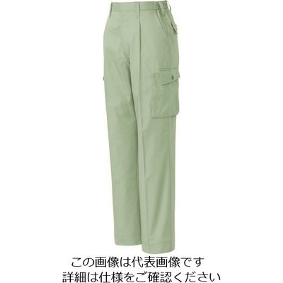 アイトス レディーススタイリッシュカーゴパンツ(1タック) グリーン LL 5319-015-LL 1着 144-6215（直送品）
