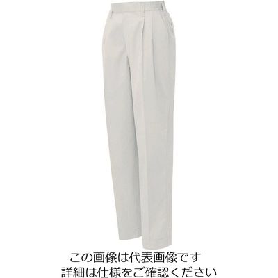 アイトス レディースシャーリングパンツ(2タック) シルバーグレー 5L 5323-003-5L 1着 138-0960（直送品）