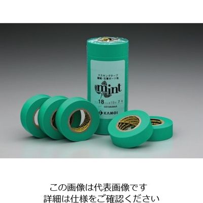 カモ井 マスキングテープ 壁紙・石膏ボード用(6巻入)【単位:PK】 MINTJAN-21 1セット(600巻:6巻×100パック)（直送品）